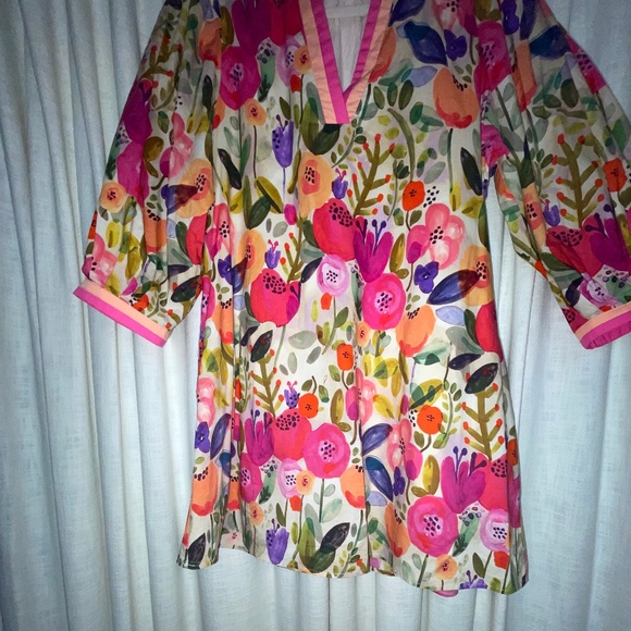 Entro Bright Floral dress - Picture 5 of 6